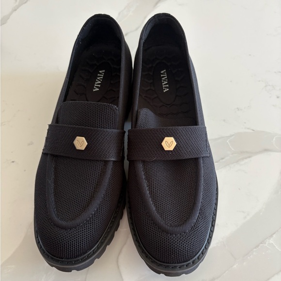 VIVAIA Black Women Slip-On Loafers 40 - Picture 1 of 5